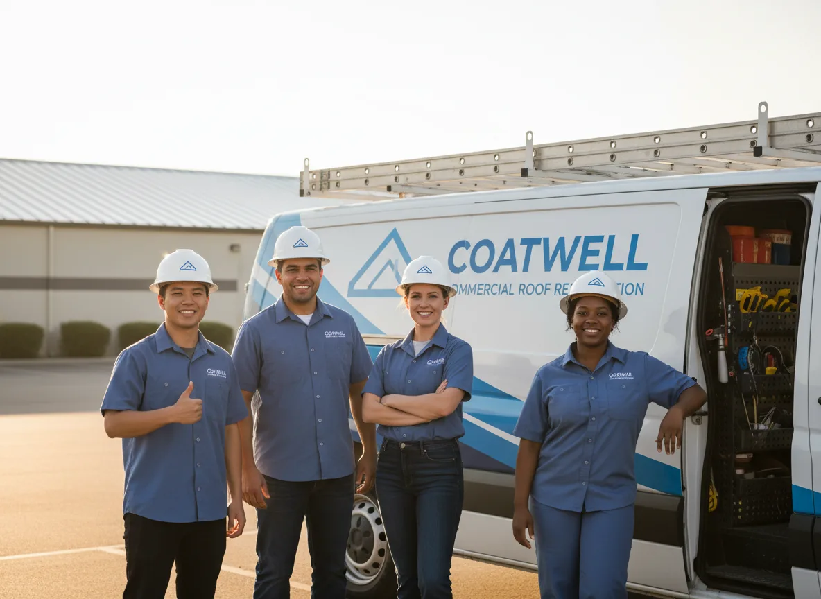 Commercial roof coating company in Palo, IA